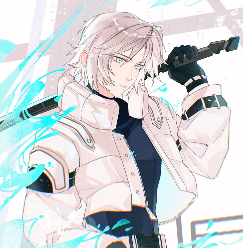sephiroth (final fantasy and 2 more) drawn by wxdctc