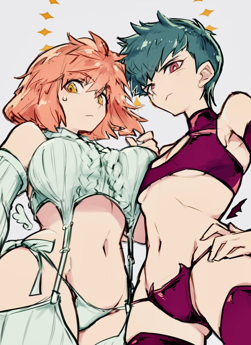 emiya shirou and gou saotome (fate and 3 more) drawn by hanahiyo_(hoimin)