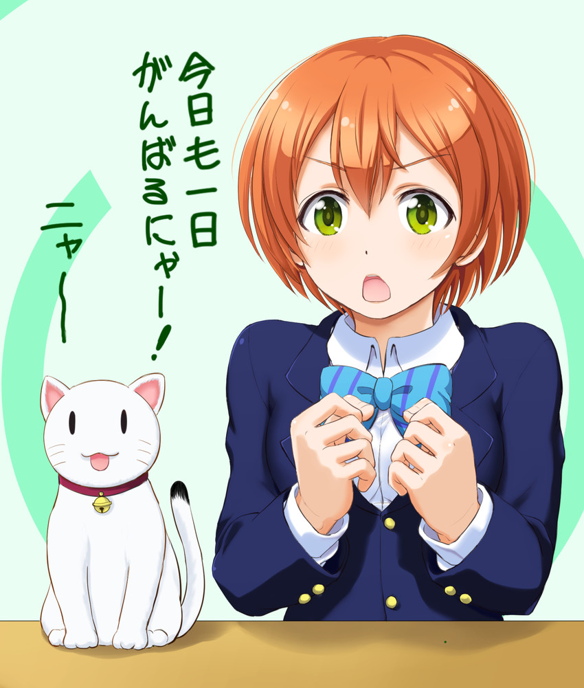 hoshizora rin (love live! and 1 more) drawn by inanaki_shiki