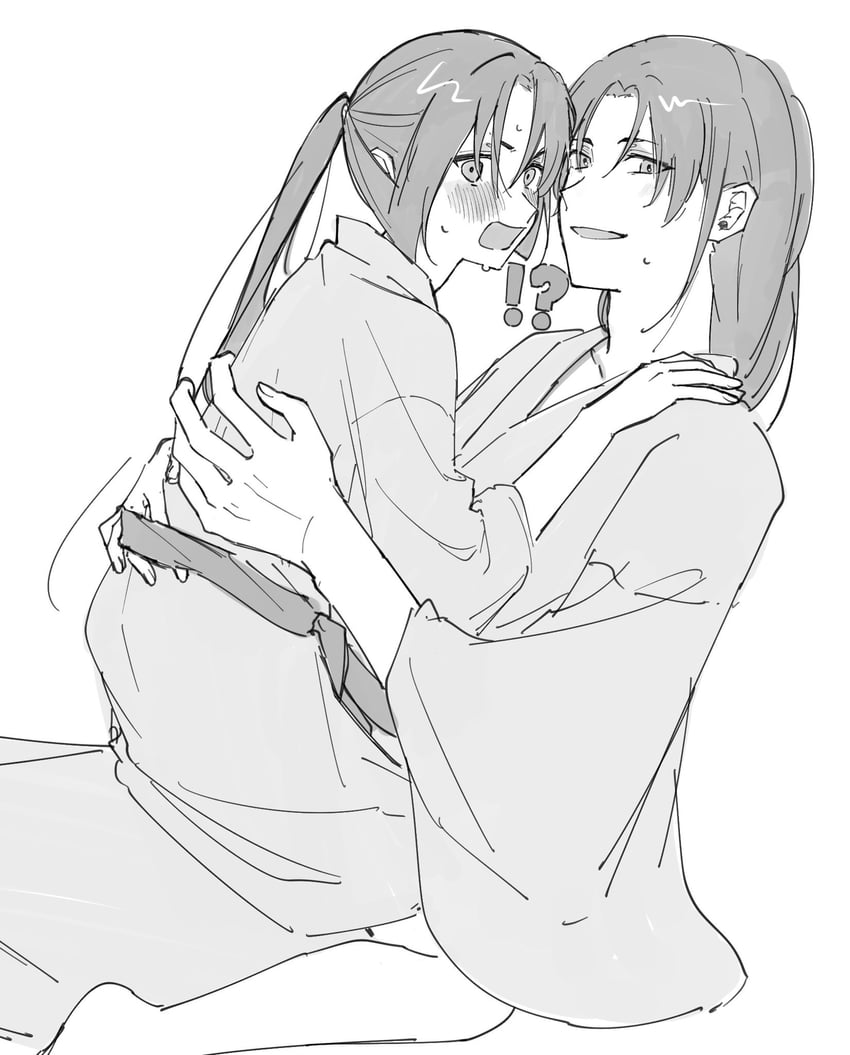 houjou tokiyuki and suwa yorishige (nige jouzu no wakagimi) drawn by torurururu_ruru