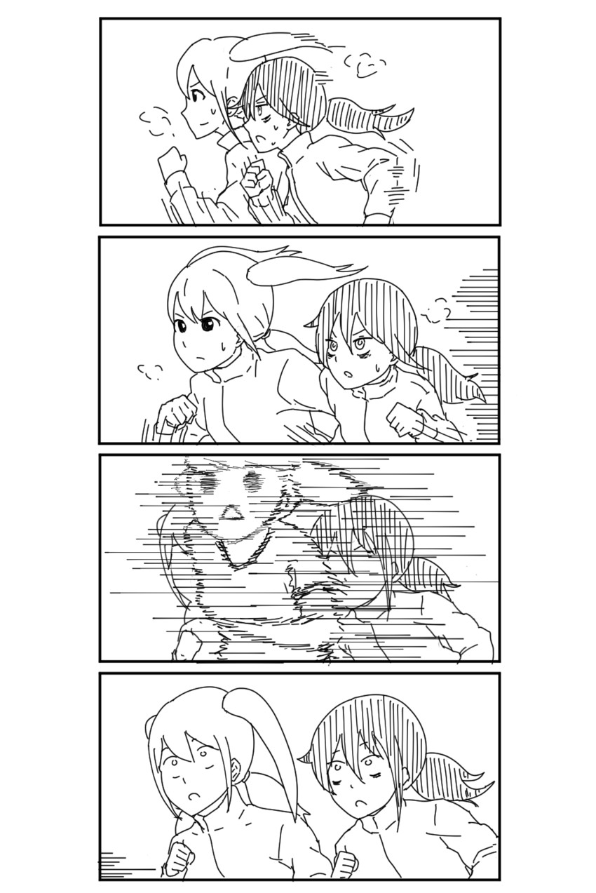 kuroki tomoko, nemoto hina, and futaki shiki (watashi ga motenai no wa dou kangaetemo omaera ga warui!) drawn by asadafa