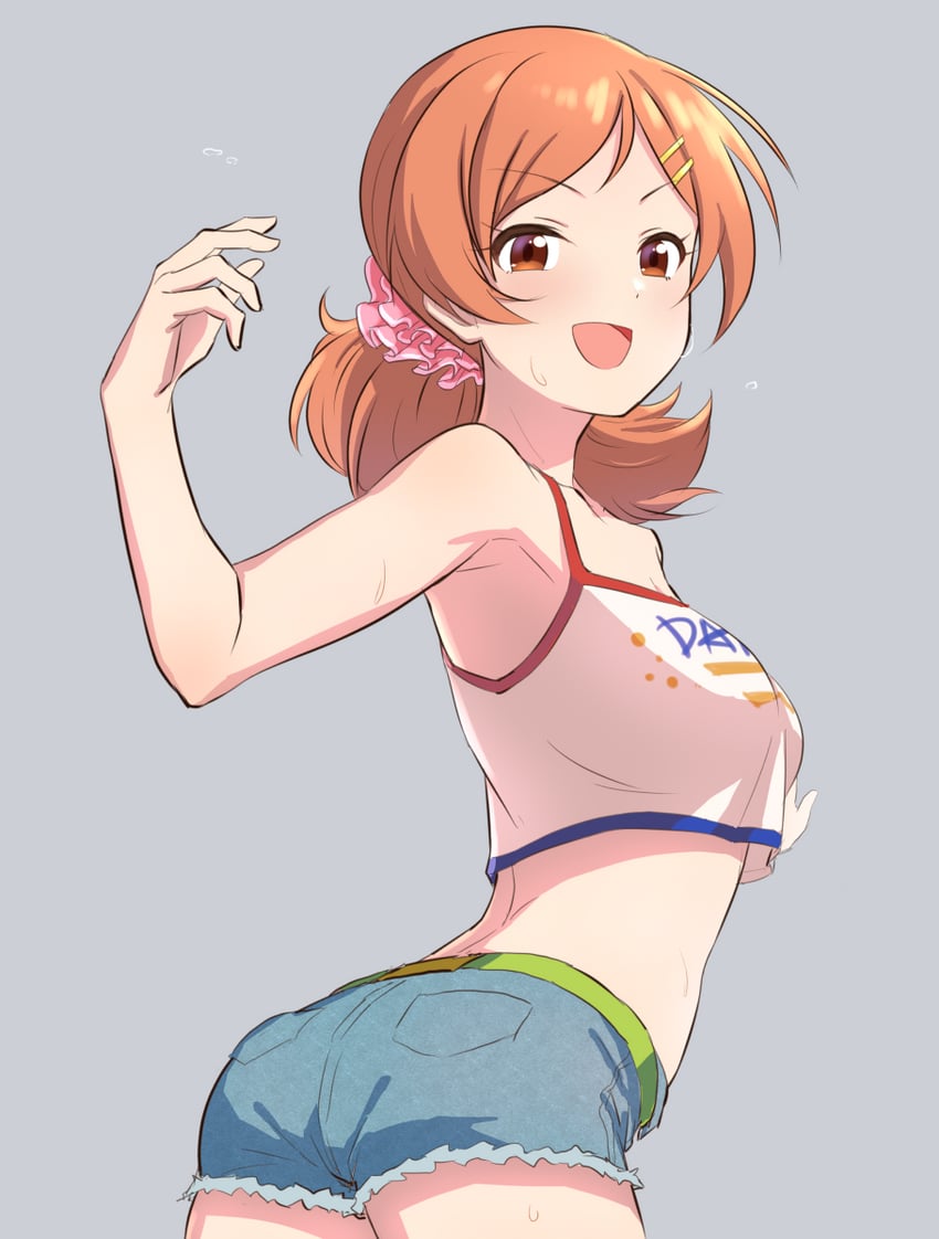 komatsu ibuki (idolmaster and 2 more) drawn by chelle_ingham
