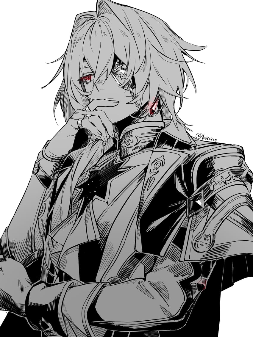anaxa (honkai and 1 more) drawn by boioioq