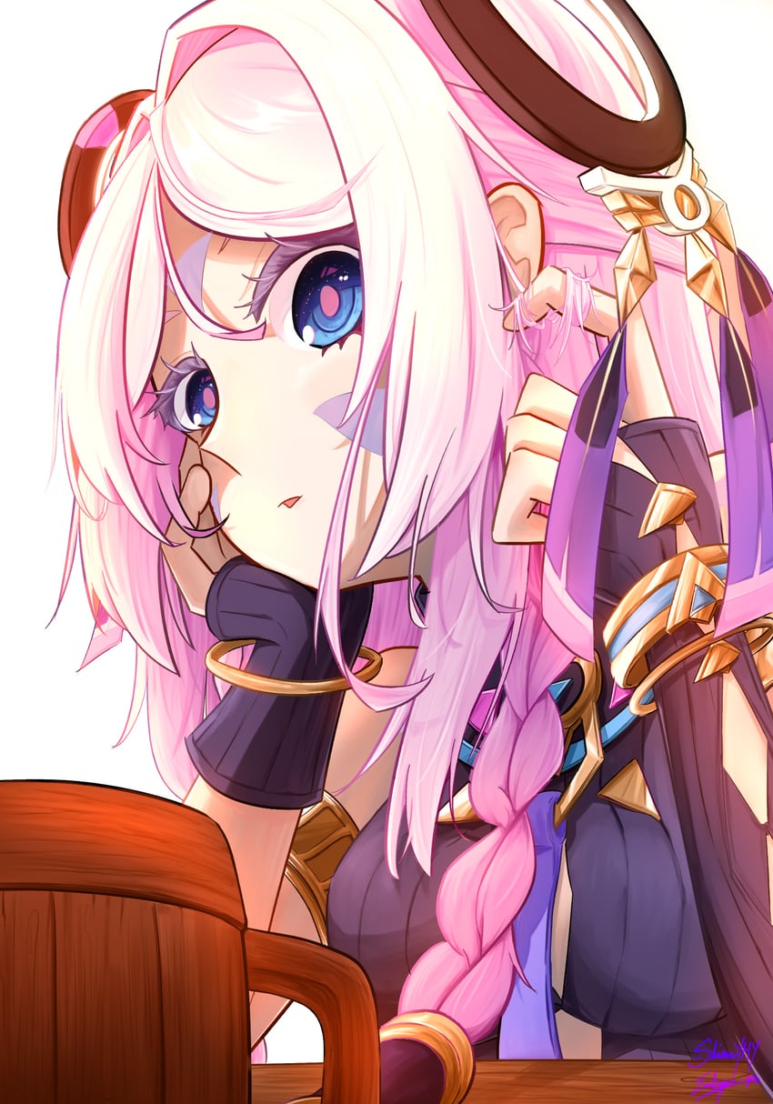 citlali (genshin impact) drawn by slime_yhy