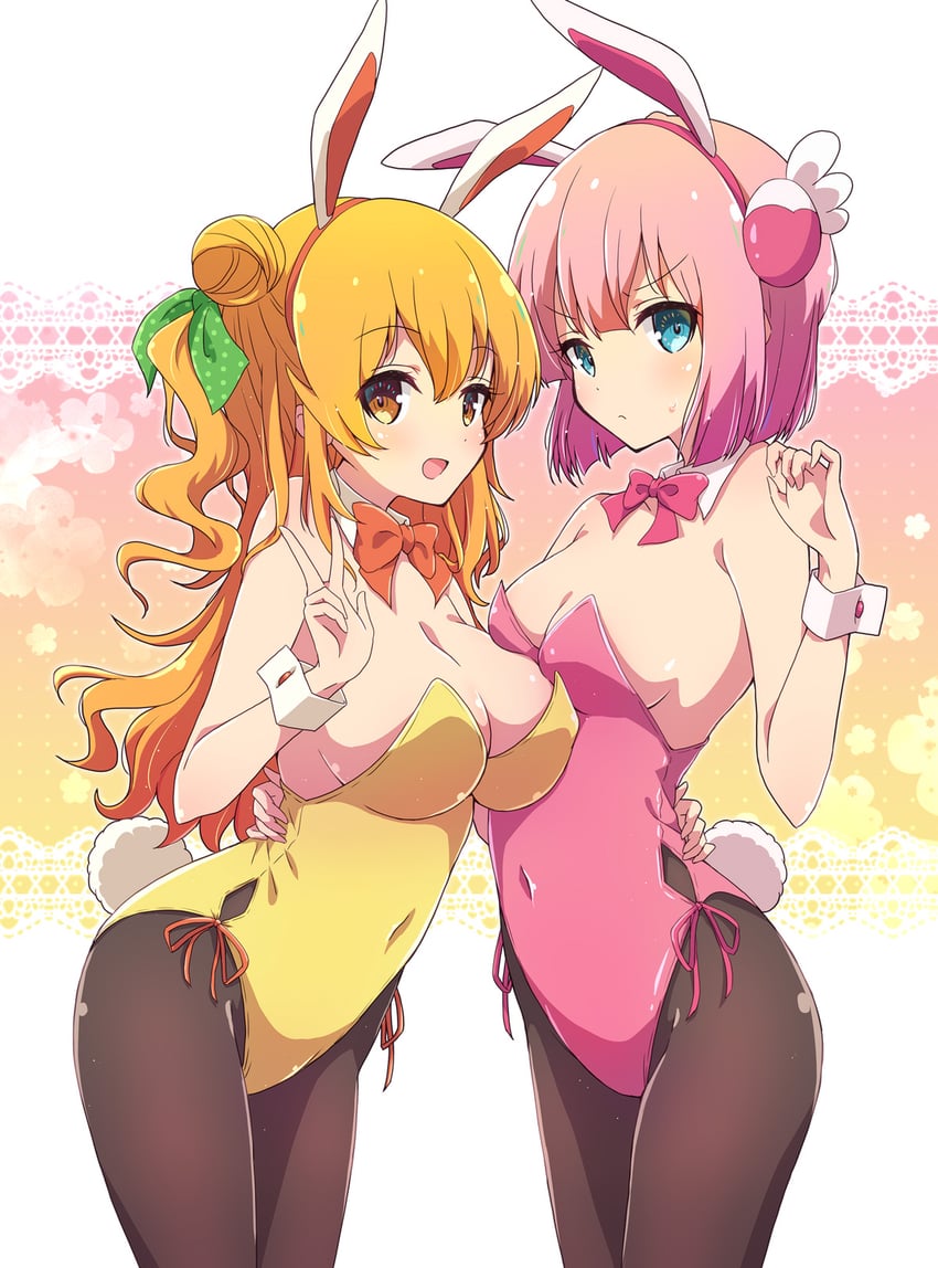 chiyoda momo and hinatsuki mikan (machikado mazoku) drawn by mel_(melty_pot)