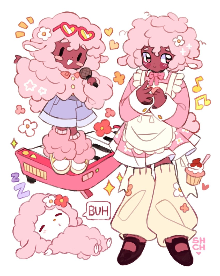 my sweet piano (sanrio and 1 more) drawn by sharpycharot