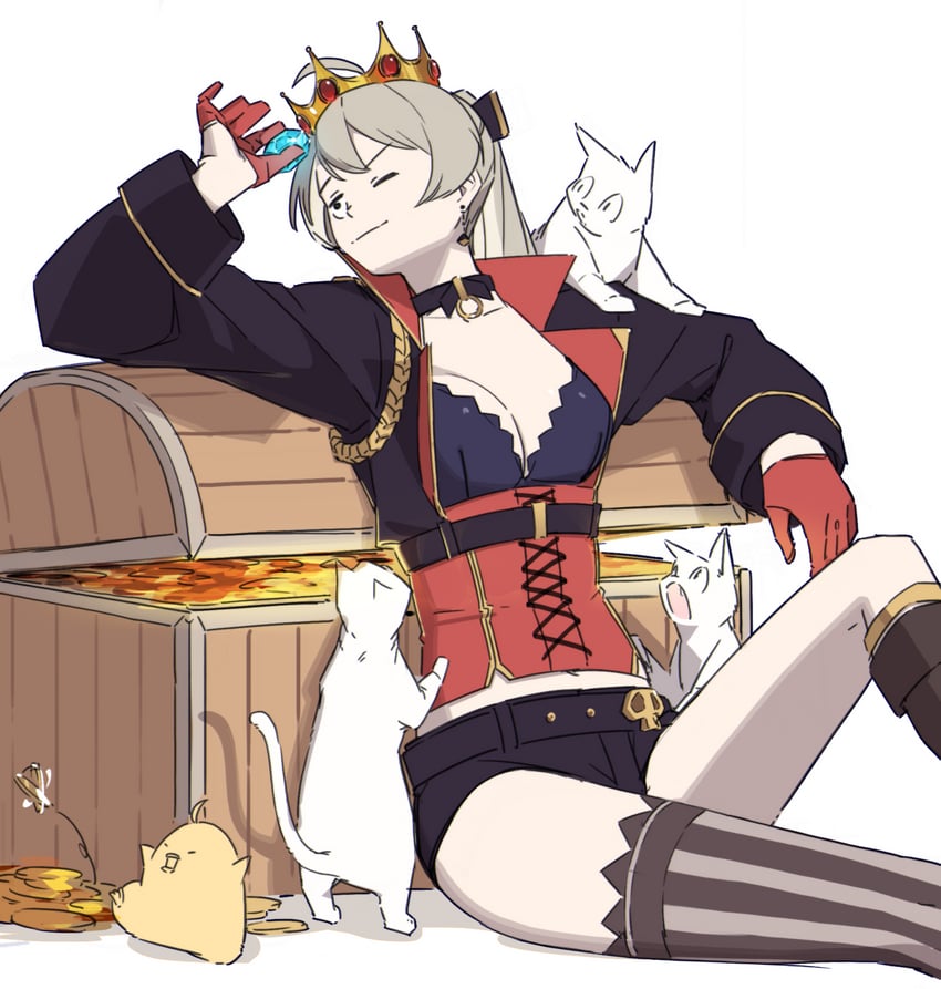 manjuu and jean bart (azur lane) drawn by hatski.sin