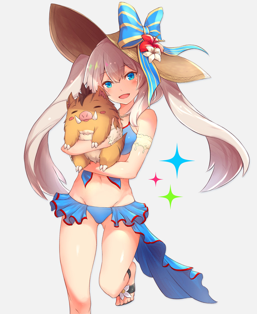 marie antoinette and boar piglet (fate and 1 more) drawn by shishikai