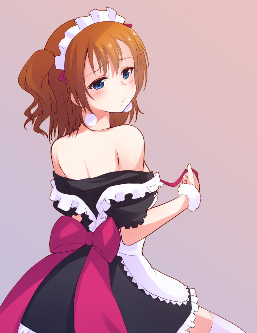 kosaka honoka (love live! and 1 more) drawn by nanotsuki