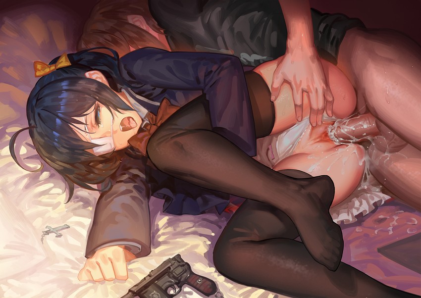 takanashi rikka and togashi yuuta (chuunibyou demo koi ga shitai!) drawn by alphonse_(white_datura)