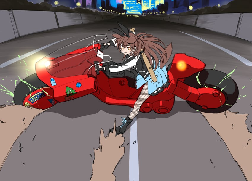 inugami korone (hololive and 1 more) drawn by sabaku_chitai