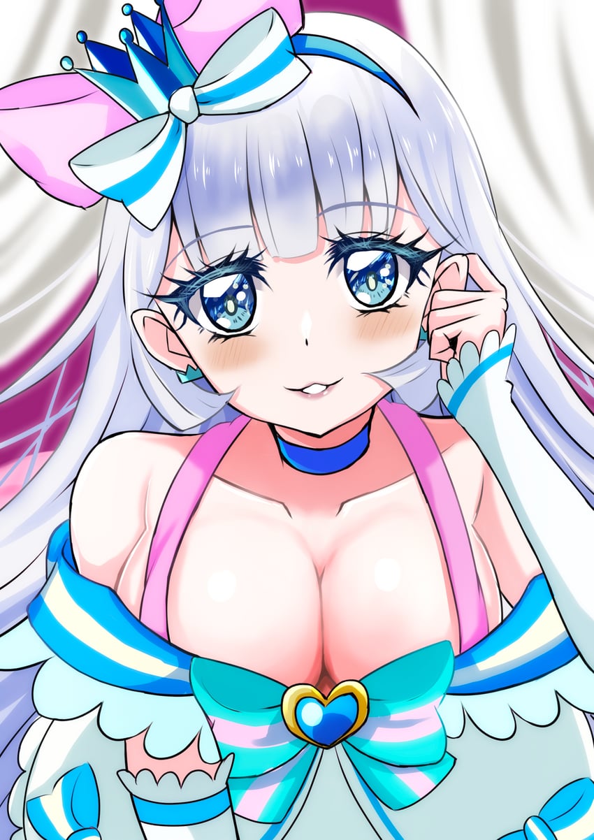 nekoyashiki yuki and cure nyammy (precure and 1 more) drawn by mito_youki