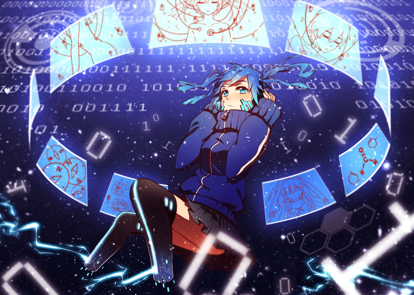 ene, enomoto takane, kokonose haruka, and azami (kagerou project) drawn by majiang