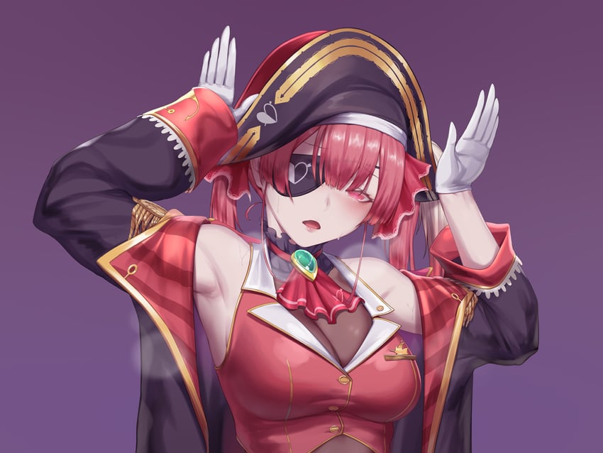 houshou marine (hololive and 1 more) drawn by kumiko_shiba