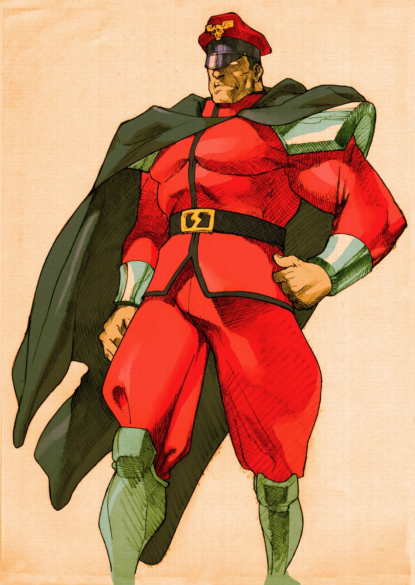 m. bison (street fighter and 4 more) drawn by bengus