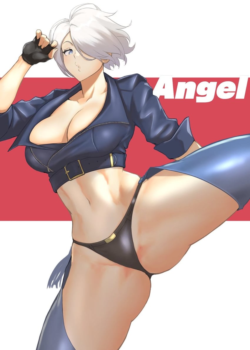 angel (the king of fighters and 3 more) drawn by anagumasan