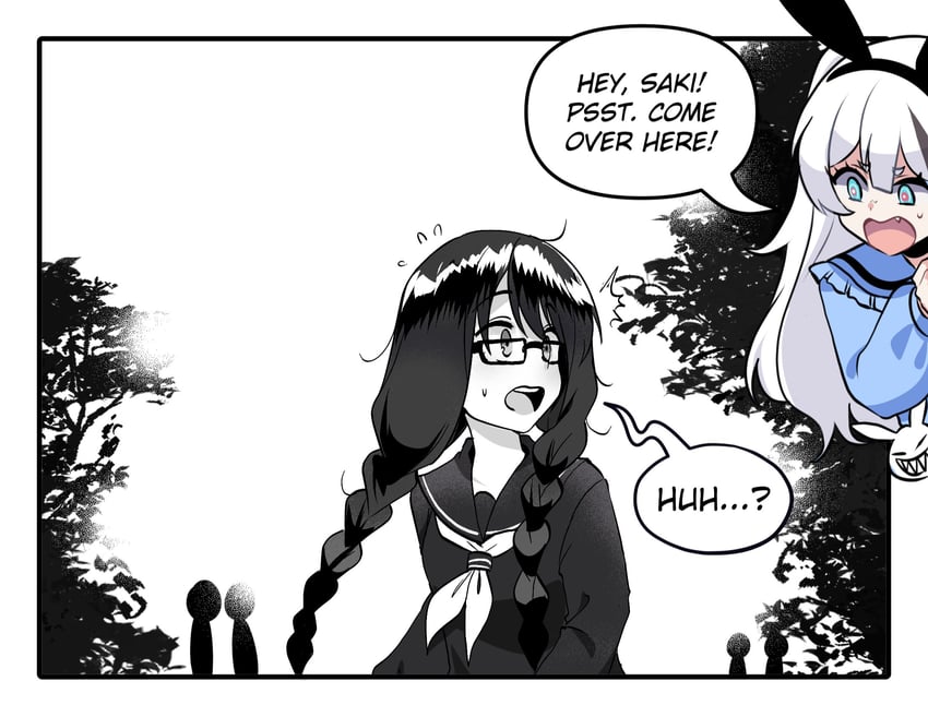 sally sinclair and yoshida saki (emergence) drawn by merryweather and ryuuxin