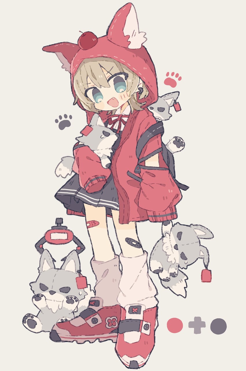 little red riding hood (original and 1 more) drawn by kanamochi_kanato