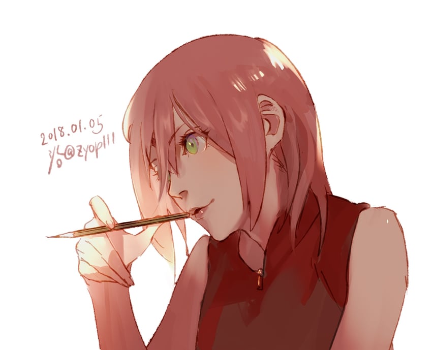 haruno sakura (naruto and 1 more) drawn by zifletts