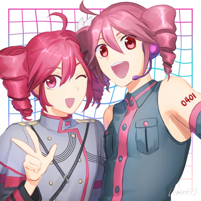 kasane teto (utau and 1 more) drawn by mashiro_(sora1031)