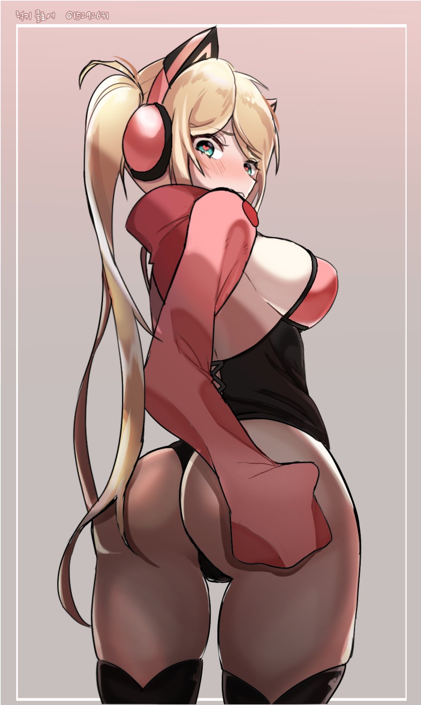 lucky chloe (tekken and 1 more) drawn by johwa_(1n33dyour1ov3)