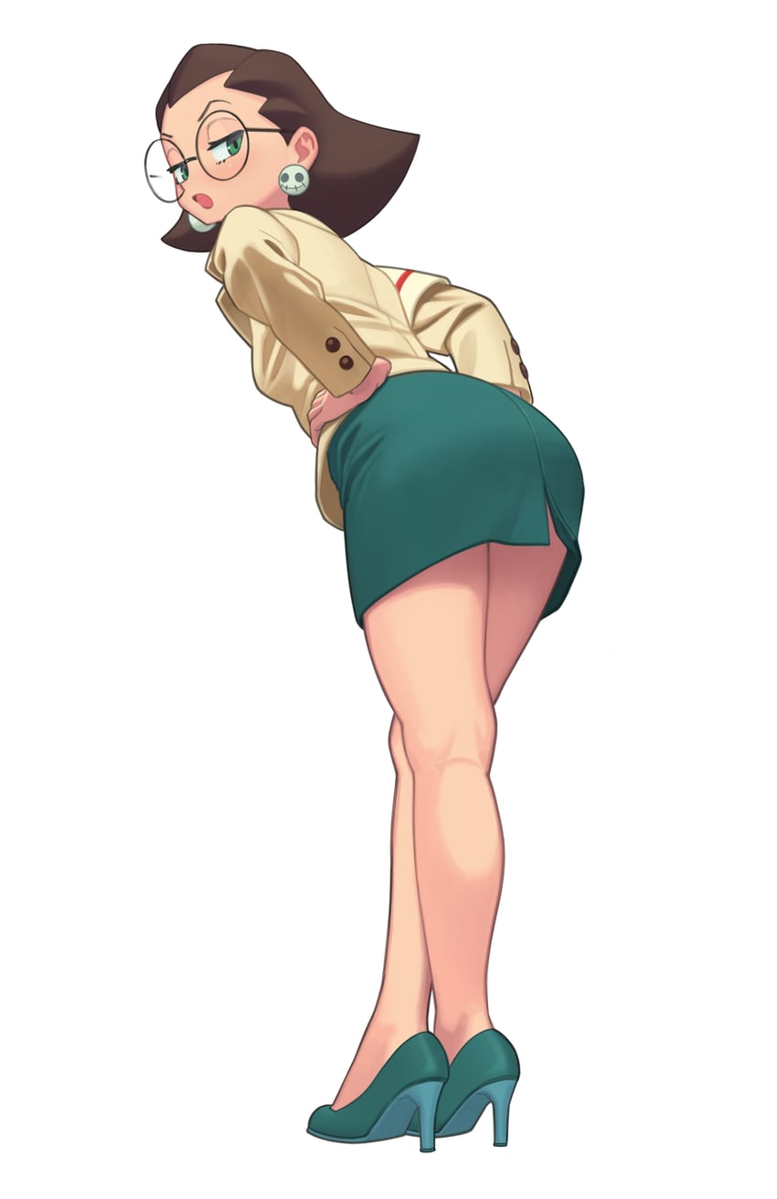 tron bonne (mega man and 1 more) drawn by lentiyay