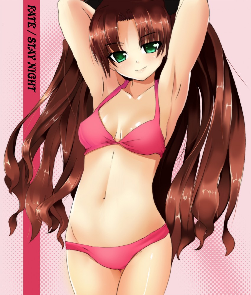 tohsaka rin (fate and 1 more) drawn by maaya_(kareidogao)
