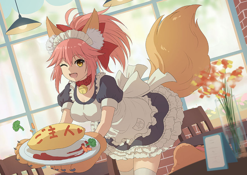 tamamo and tamamo cat (fate and 1 more) drawn by elsa_(g557744)