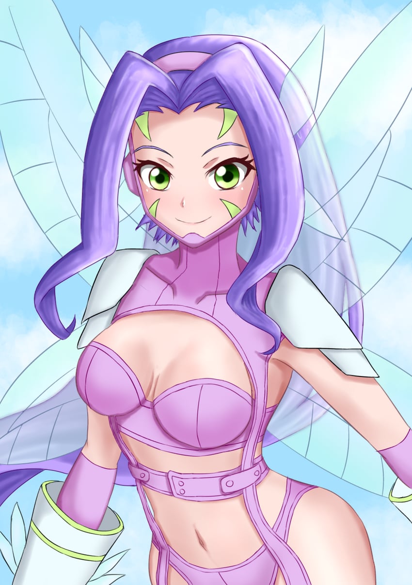 fairimon (digimon) drawn by withlike
