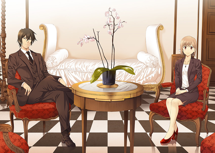 toudou ryuuhei and harukaze hinata (insider) drawn by tomozo_kaoru