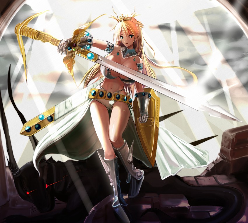 solange blanchefleur de luxe (code of princess) drawn by iwanishi
