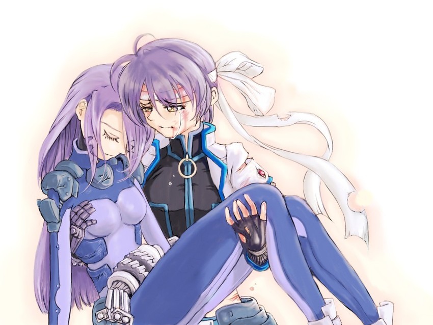 subaru nakajima, ginga nakajima, and revolver knuckle (lyrical nanoha and 1 more) drawn by amano_takumi