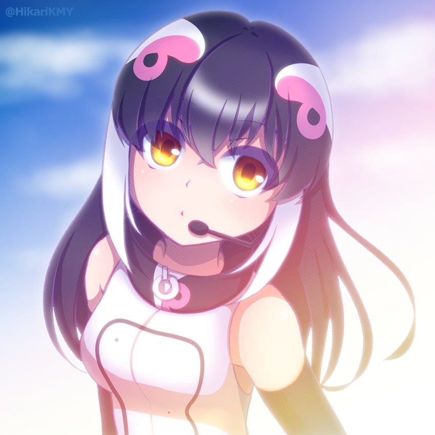 african penguin (kemono friends and 1 more) drawn by hikarikmy