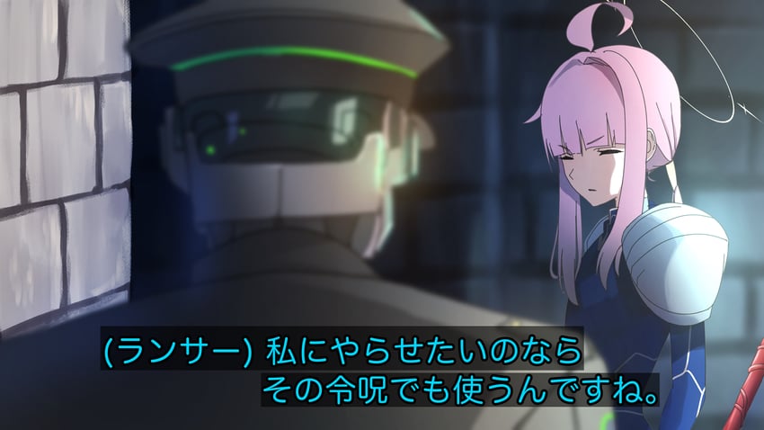 cu chulainn, kaya, and kaiser pmc general (fate and 2 more) drawn by shitsugaikotsu