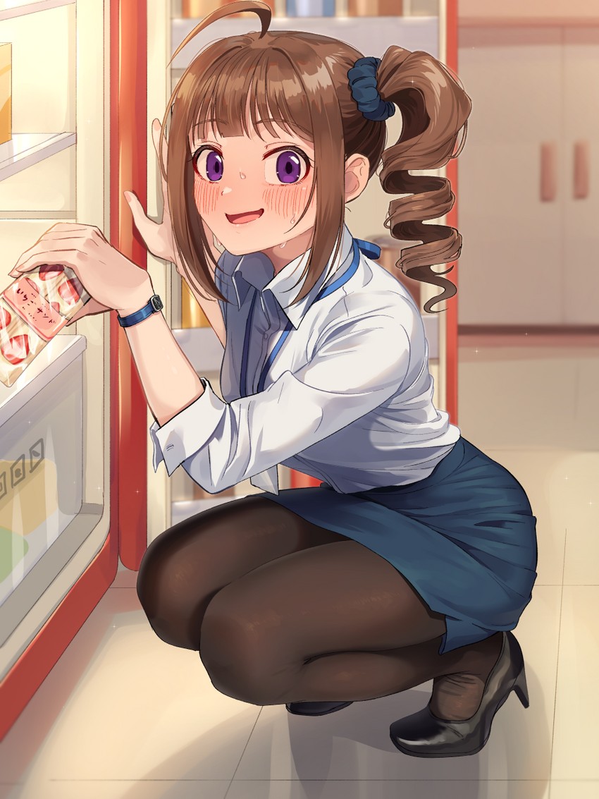 yokoyama nao (idolmaster and 2 more) drawn by kamille_(vcx68)