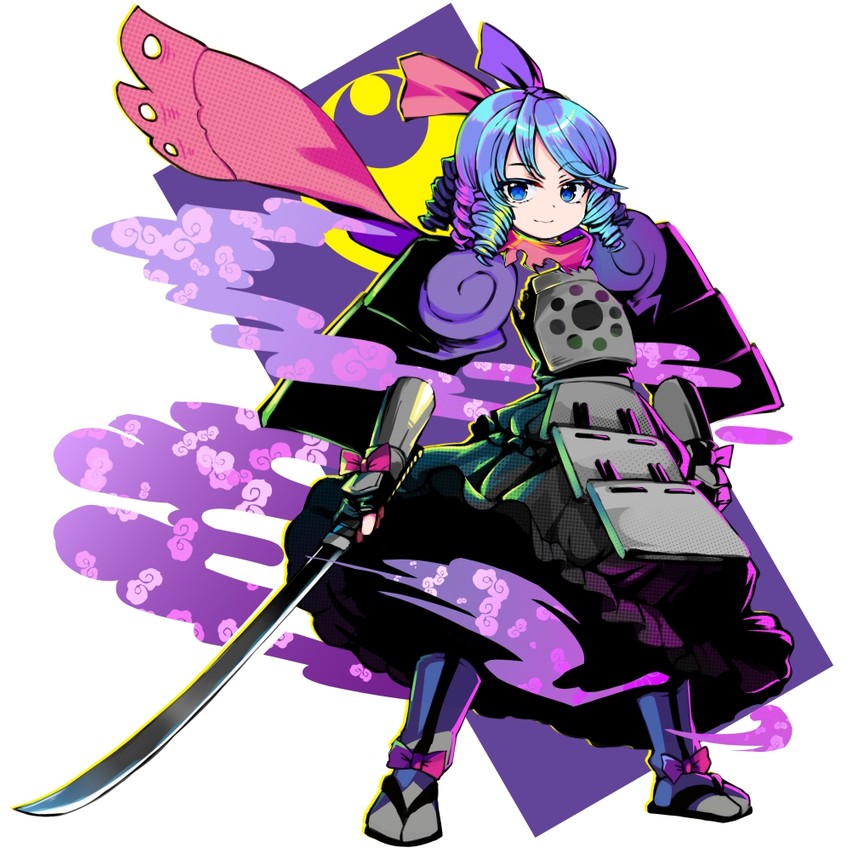 kabutozukamori kikyou (touhou and 1 more) drawn by anmita_(rarutos)
