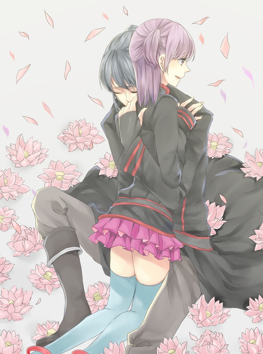 lenalee lee and kanda yuu (d.gray-man) drawn by akatsuki_kouya