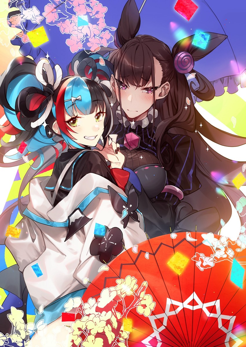 murasaki shikibu and sei shounagon (fate and 1 more) drawn by no-kan