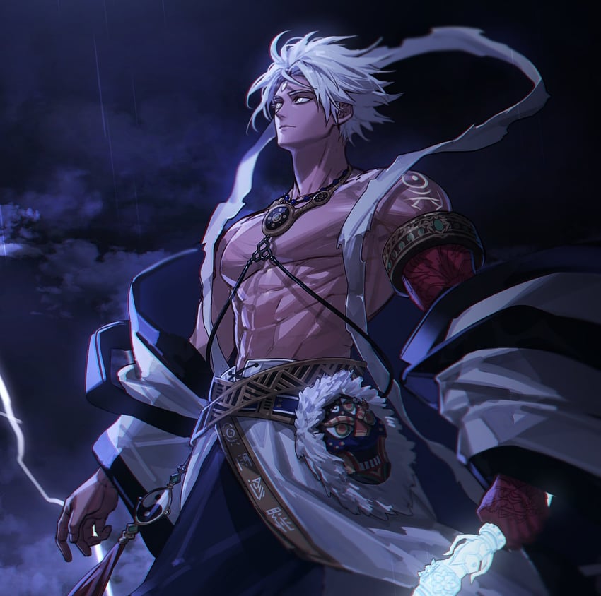 male slayer and asura (dungeon and fighter) drawn by lumispecter