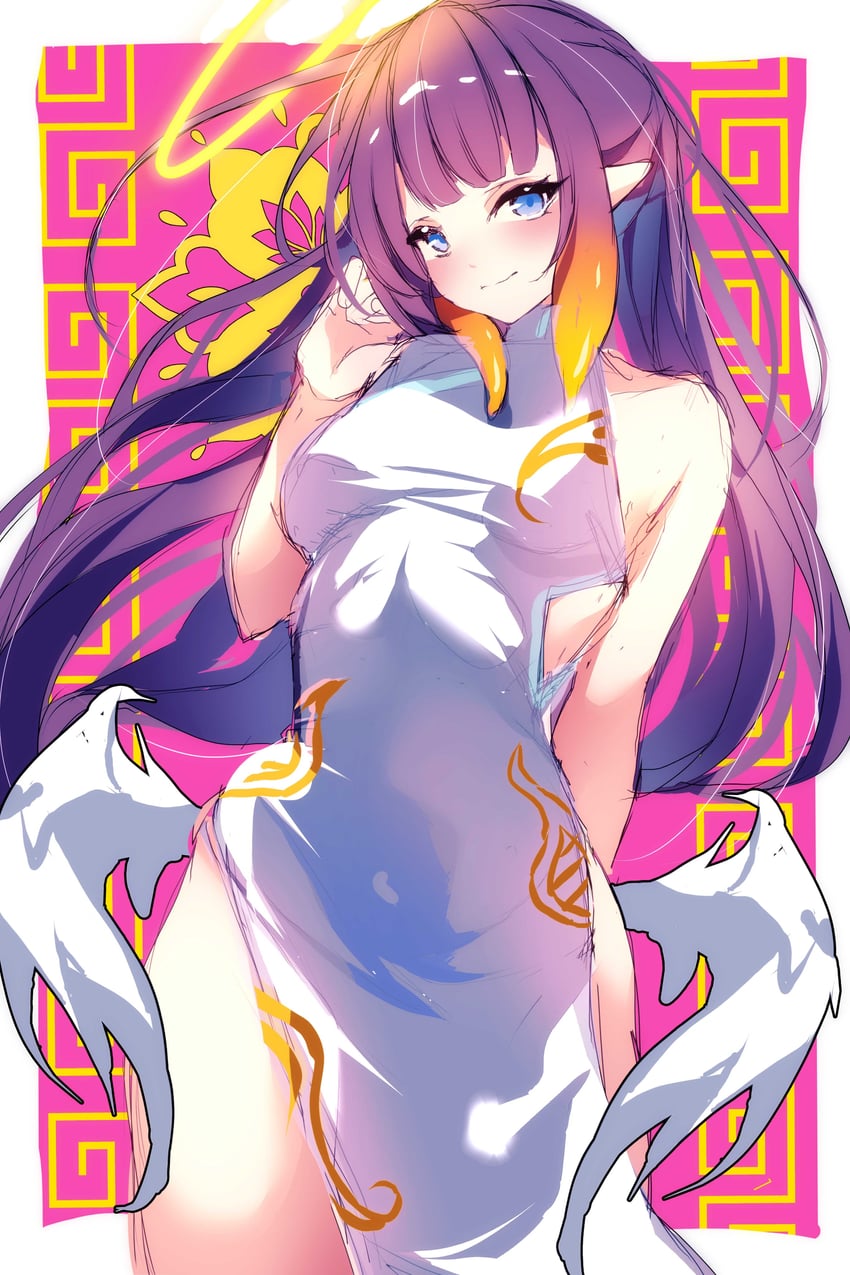ninomae ina'nis (hololive and 1 more) drawn by the0neulost