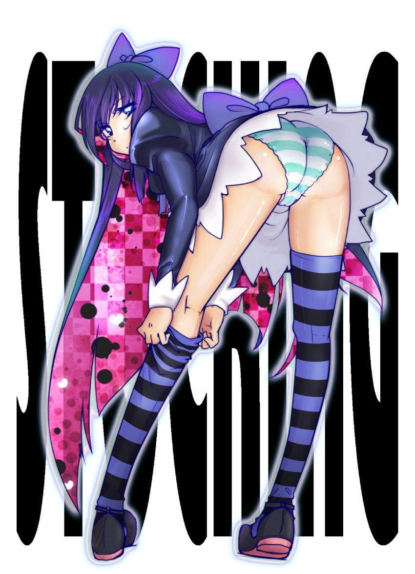stocking (panty & stocking with garterbelt) drawn by bahun_uni