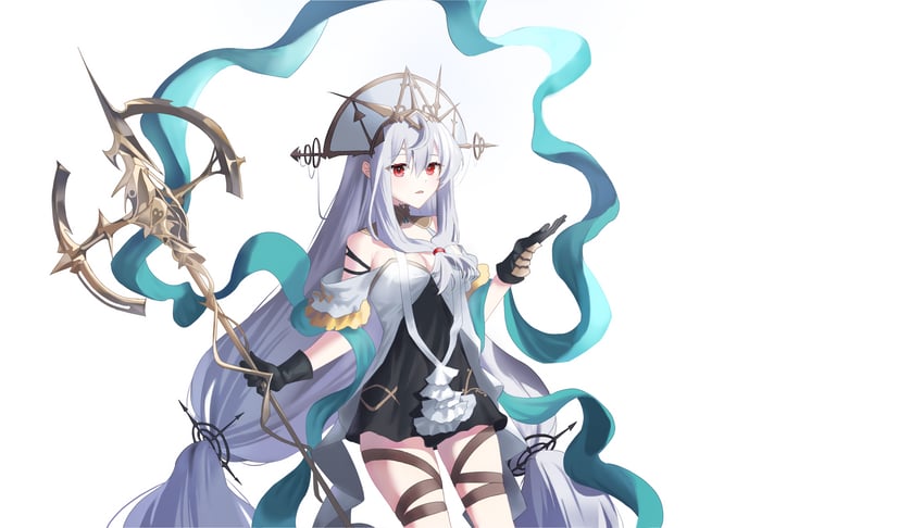 skadi and skadi the corrupting heart (arknights) drawn by yukibanashi