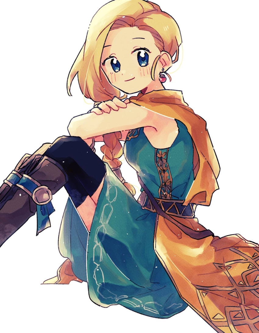 bianca (dragon quest and 2 more) drawn by aki_34dq