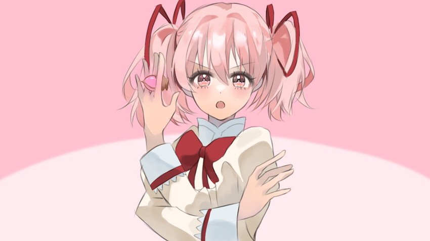 kaname madoka (mahou shoujo madoka magica and 1 more) drawn by nekomokuwamai