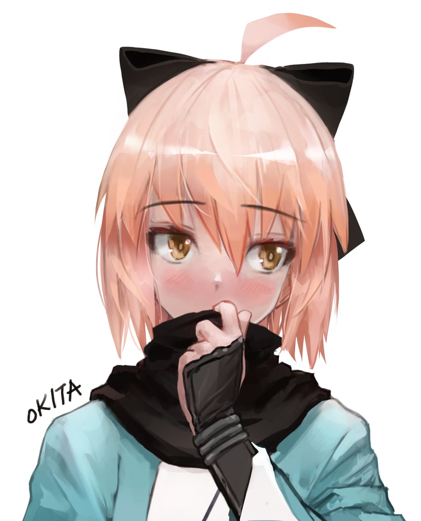 okita souji (fate and 1 more) drawn by sterben