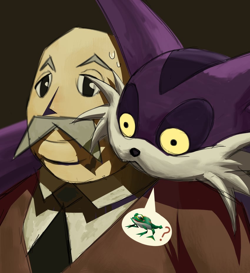 big the cat and froggy (sonic and 1 more) drawn by pocho22059768