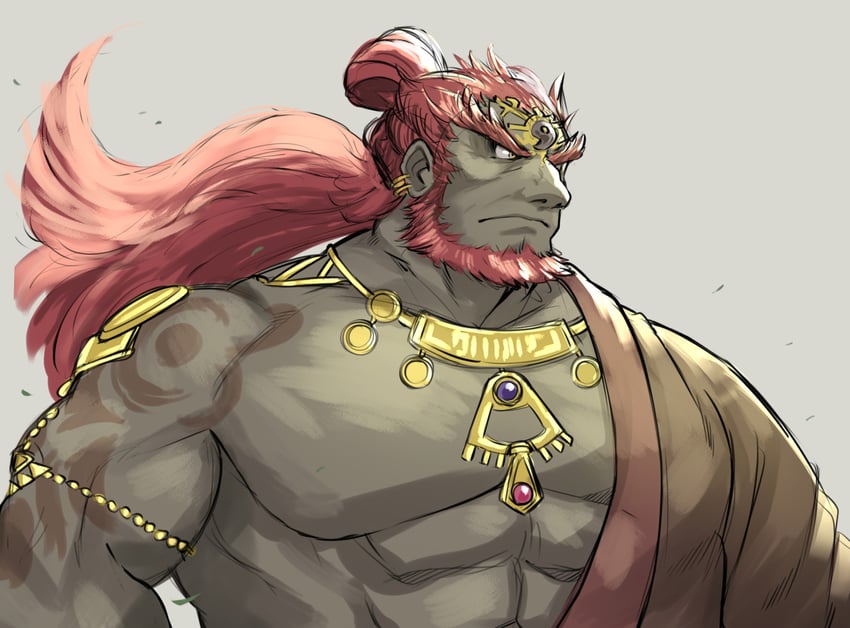 ganondorf (the legend of zelda and 1 more) drawn by kinoshita_jiroh