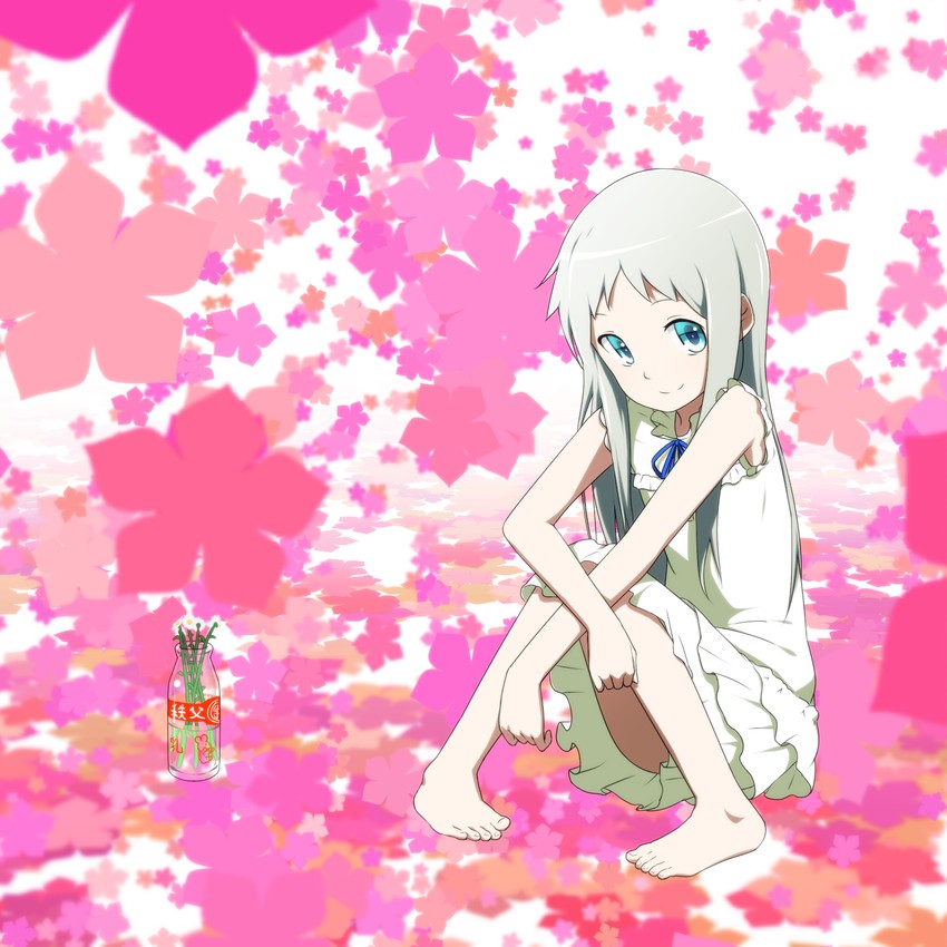 honma meiko (ano hi mita hana no namae wo bokutachi wa mada shiranai.) drawn by ninnzinn