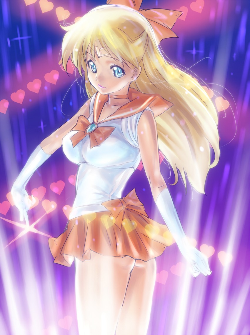 aino minako and sailor venus (bishoujo senshi sailor moon) drawn by dodai_shouji