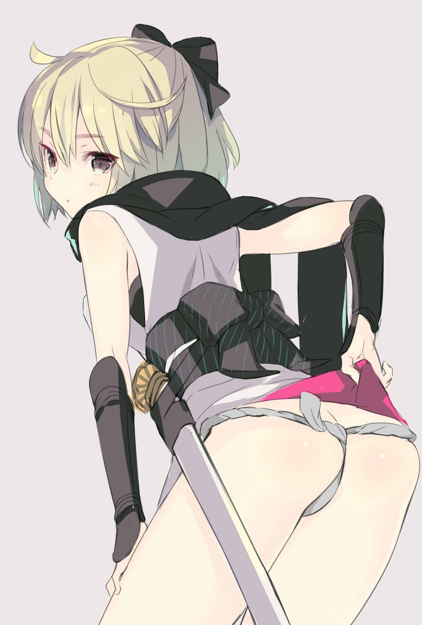 okita souji (fate and 1 more) drawn by gin_(oyoyo)